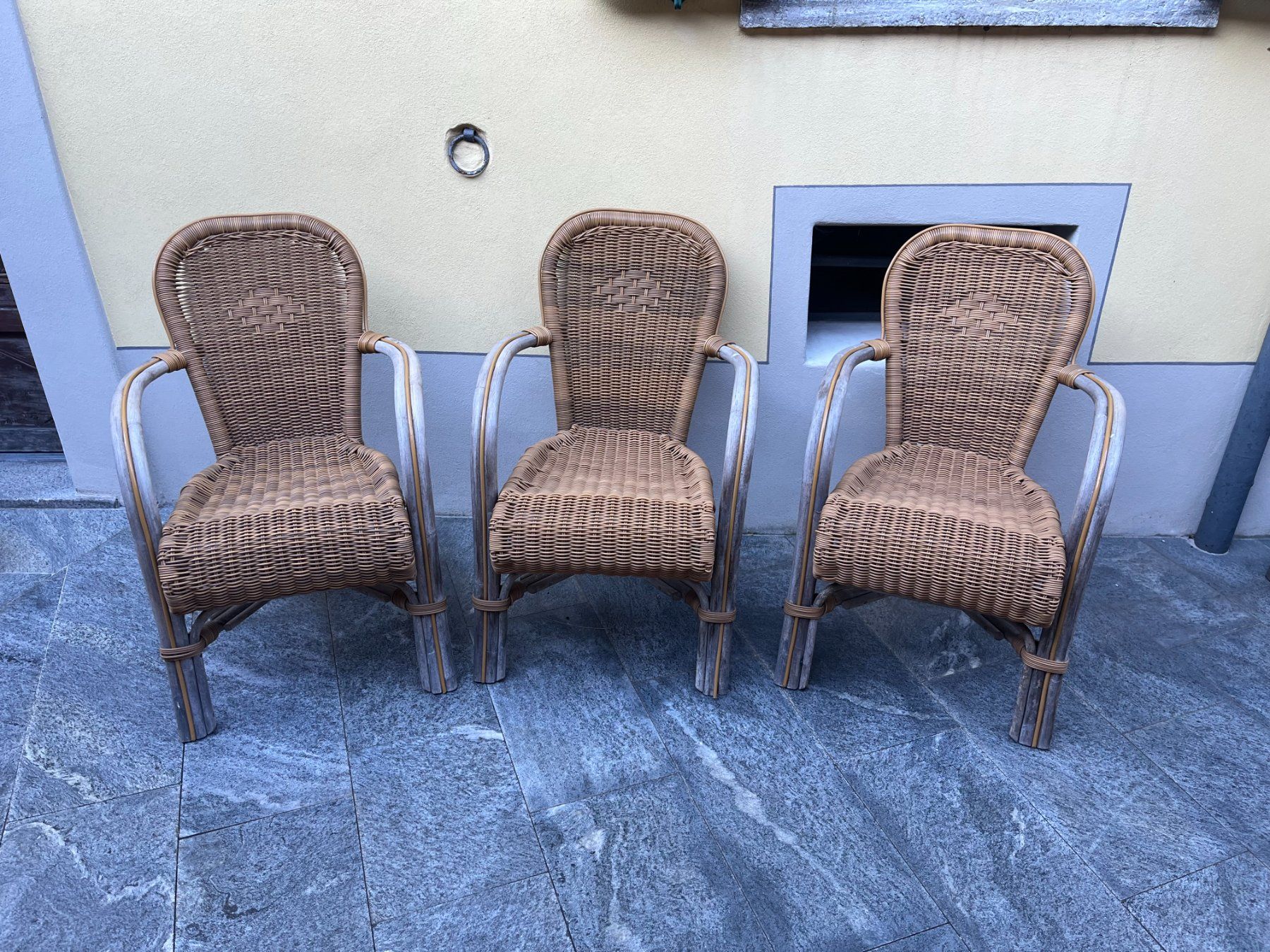 Sedie: 3 sedie in Vimini – Usato da Rivera venduto da lor_p69f 1