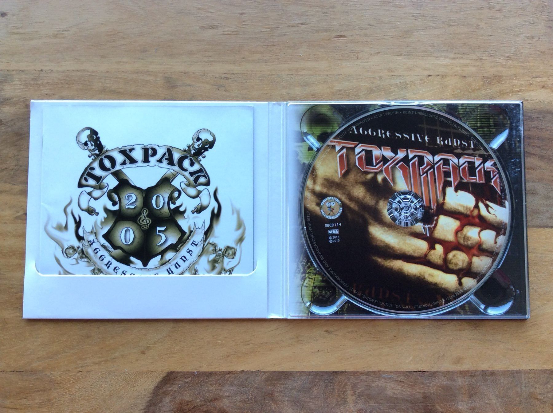 CDs: CD Toxpack / Aggressive Kunst – Gebraucht aus Horgen von flyingpenguin2000 1