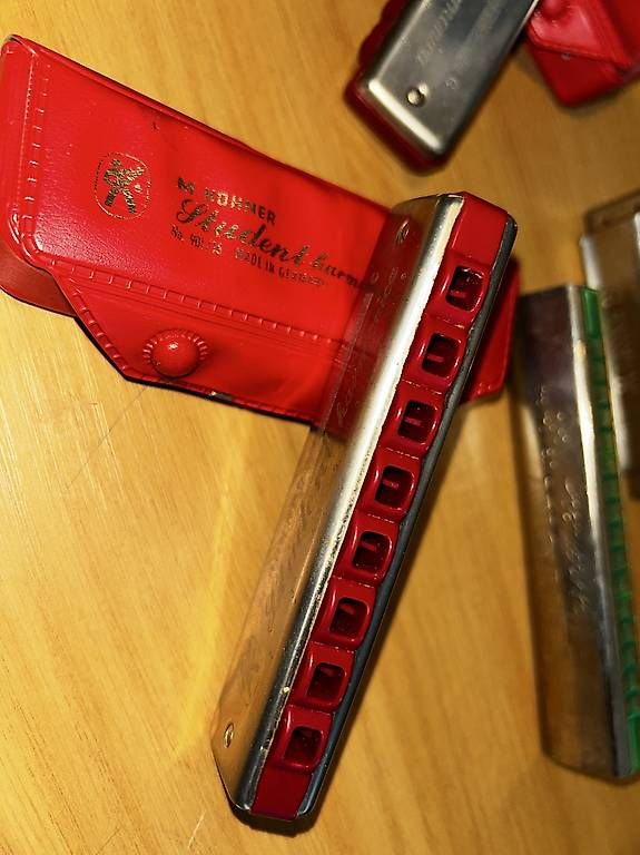 Strumenti musicali: Mundharmonika 5 Stück – Usato da Riehen venduto da Rodiba 1