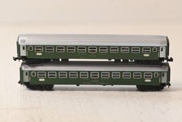 SBB Eurofima Personenwagen 2 Kl 2 Stück Trix Spur N mit OVP