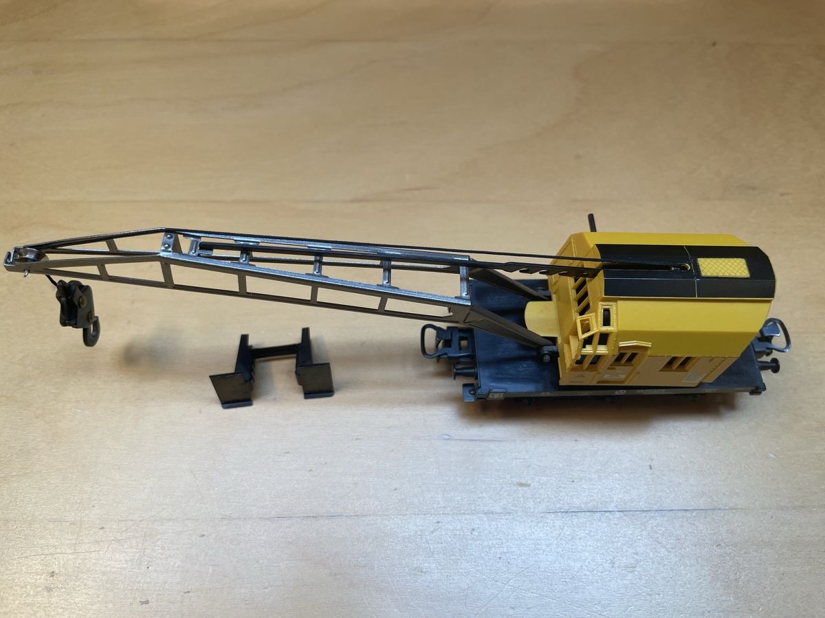 Märklin Modellini di ferrovie: Märklin 4671 Kranwagen – Usato da Rickenbach ZH venduto da u2540 3