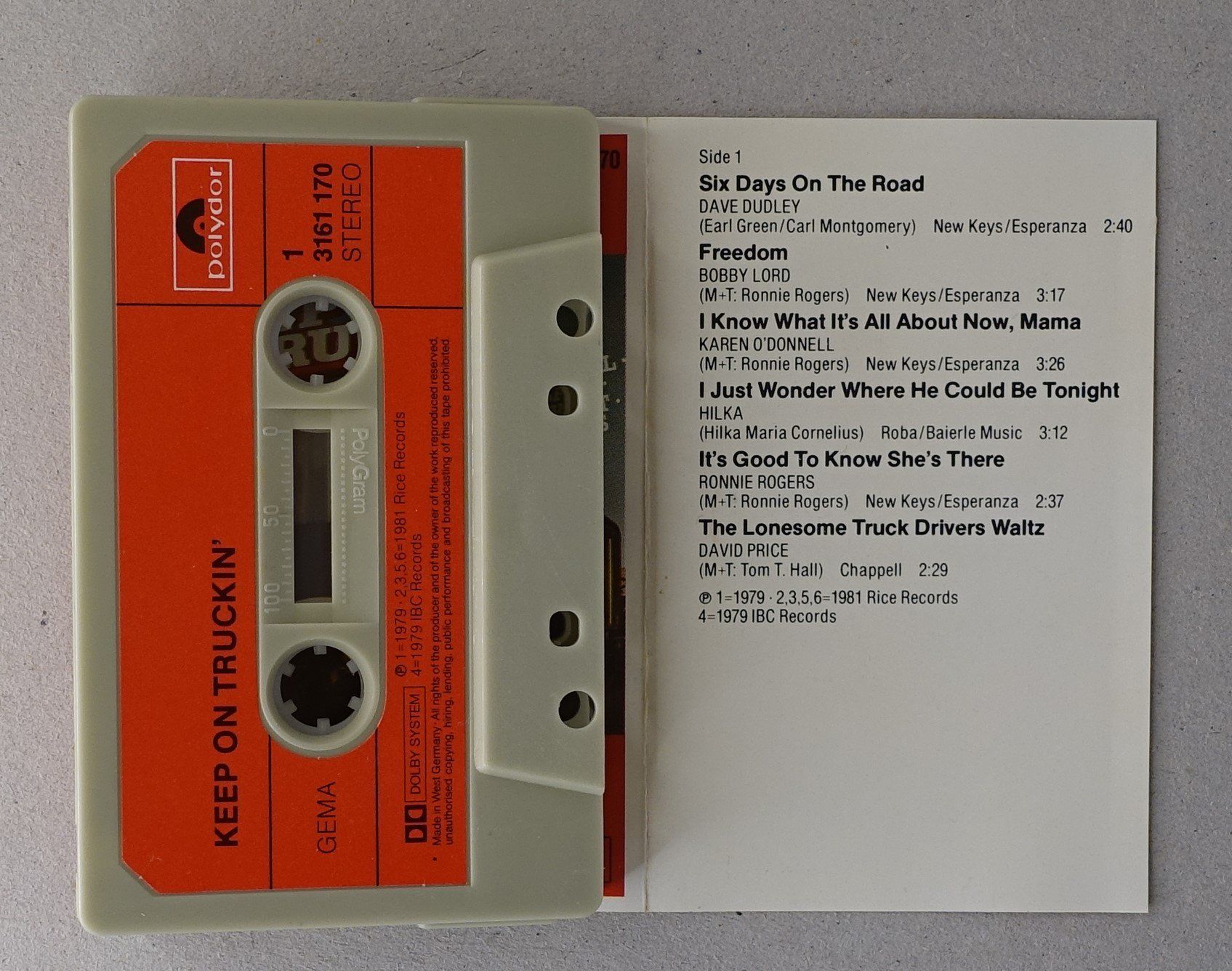 Musicassette: Keep On Truckin' – Usato da Sessa venduto da discoverymedia 1