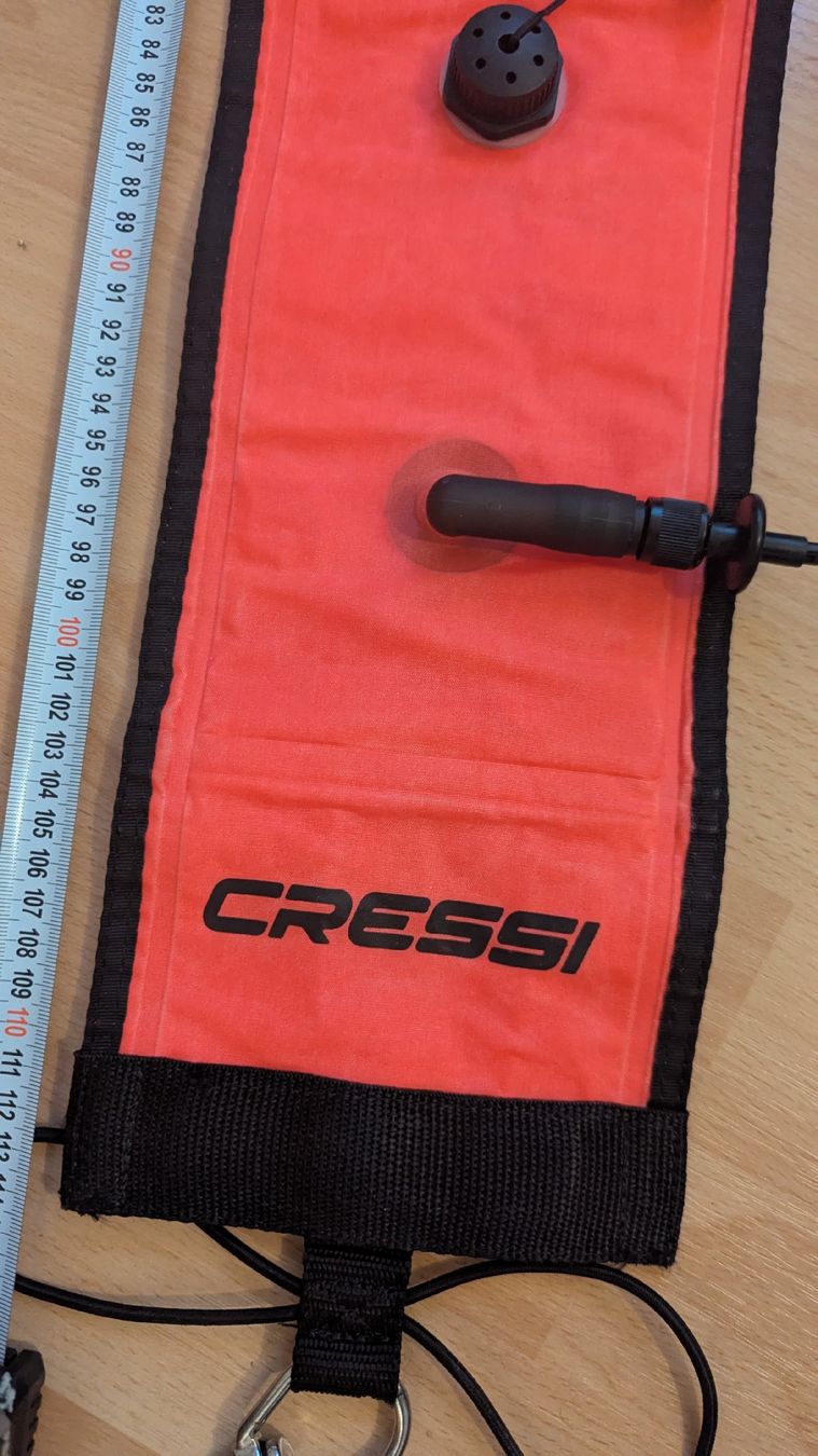 Cressi Mute per immersioni: Cressi Diving Surface Marker Buoy DSMB Orange  – Usato da Etzgen venduto da Brato4452 3
