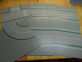 Lego 7 x Diverse Strassenplatten (3)
