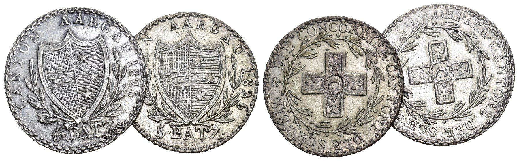 Tutti le monete: Aargau 1826 – Usato da Bern venduto da numismatictops
