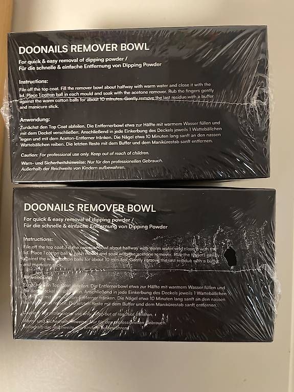 Künstliche Fingernägel: Doonails Remover Balls – Neu und originalverpackt aus Ringgenberg BE von larandlct