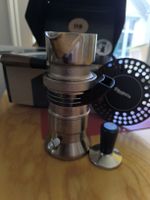 Kaffeemaschine Barista 9B Edelstahl mit Zubehör - Preisfest