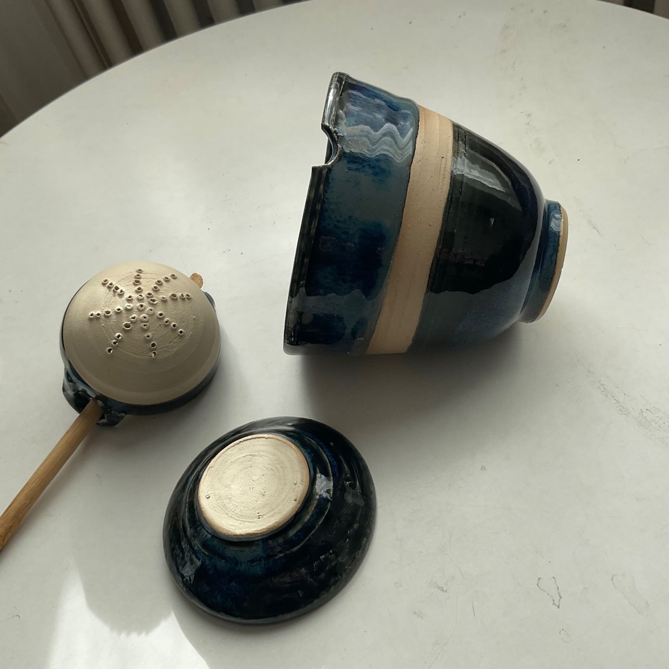 Ciotole: Teeschale Steingut Handgetöpfert VERSAND 10.- – Usato da Aarau venduto da Ikebana03 2