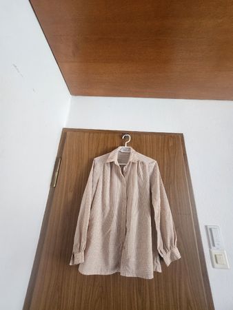 Chemise Over size 100% polyester motif abstrait S /M
