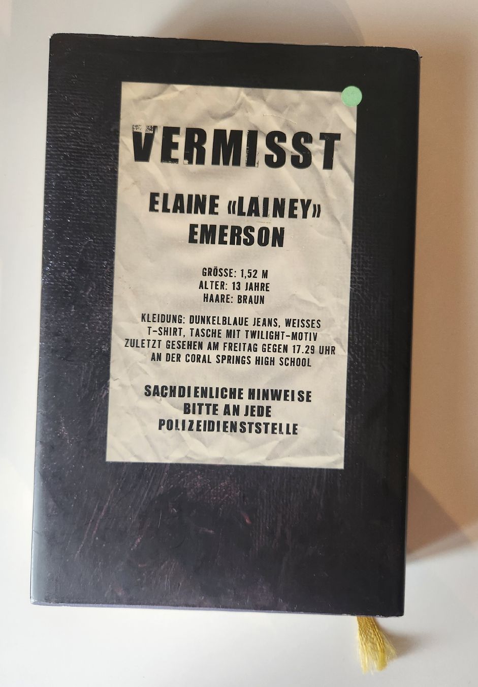 Libri: BUCH Mädchen Fänger von Jilliane Hoffman – Usato da Frauenfeld venduto da Lunarlilac 2