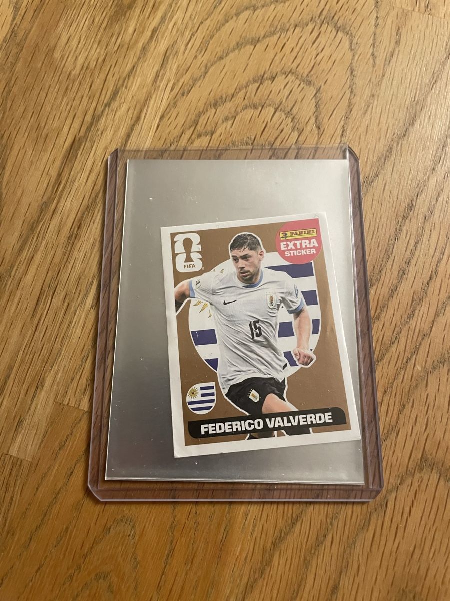 Panini Carte collezionabili: FIFA Panini Extra Sticker 2026 Federico Valverde – Nuovo (secondo la descrizione) da Kloten venduto da guggelhopf 2