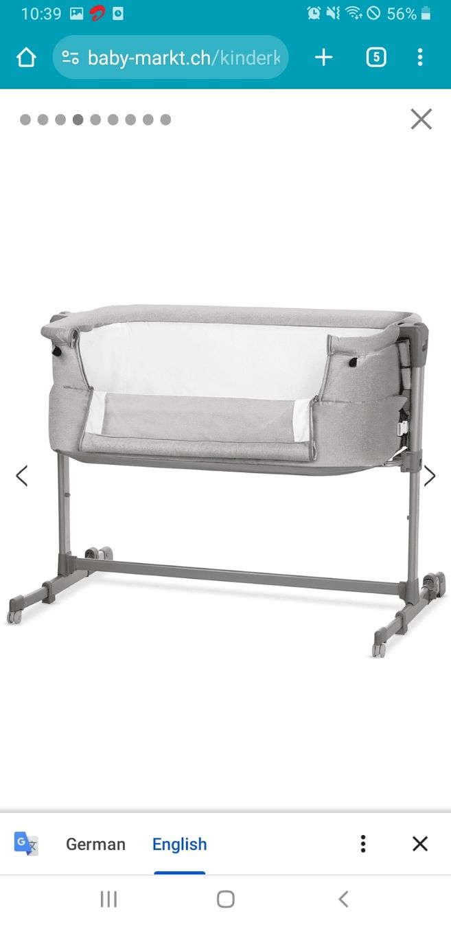 Letti: Baby bed co-sleeper / kinder bett beistellbett – Usato da Schlieren venduto da anw_psw5 7
