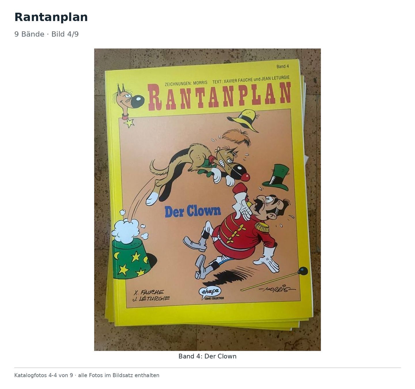 Comics: Rantanplan - 9 Bände – Gebraucht aus Laufenburg von smoritz01 3