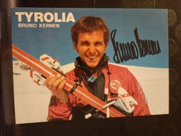 Bruno Kernen - handsignierte Autogrammkarte