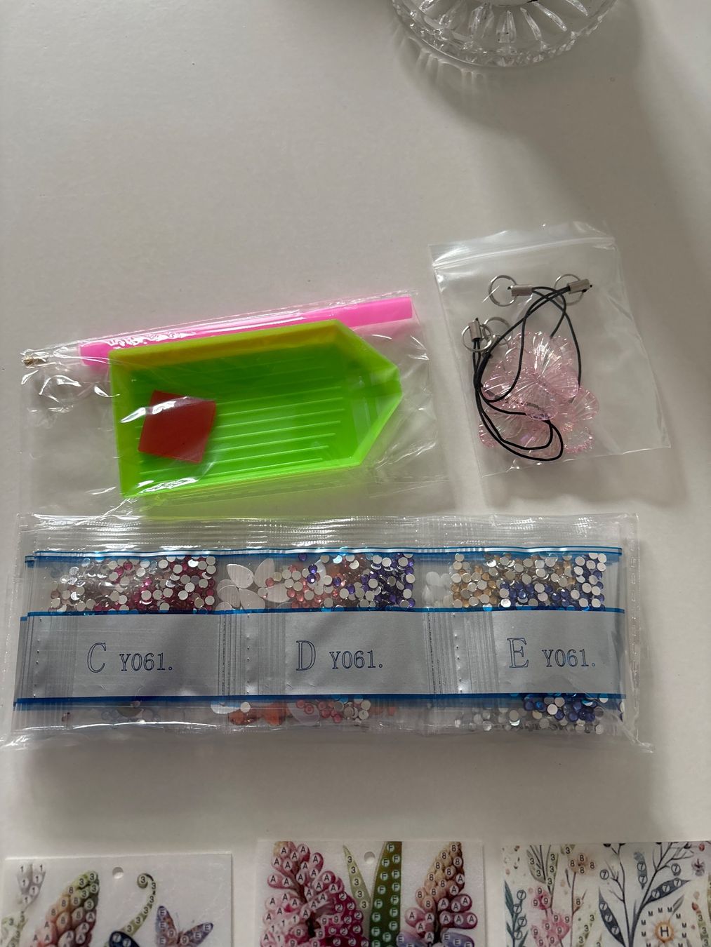 Bastelsets: Buchzeichen / Diamont Paiting – Neu (gemäss Beschreibung) aus Amriswil von SCHLOSSGEISTLI 1