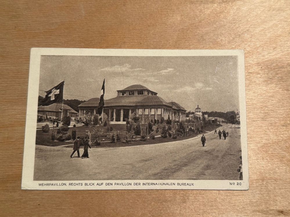 Antike Postkarte Schw. Landesausstellung, Bern, 1914, gel. (Gebraucht ...