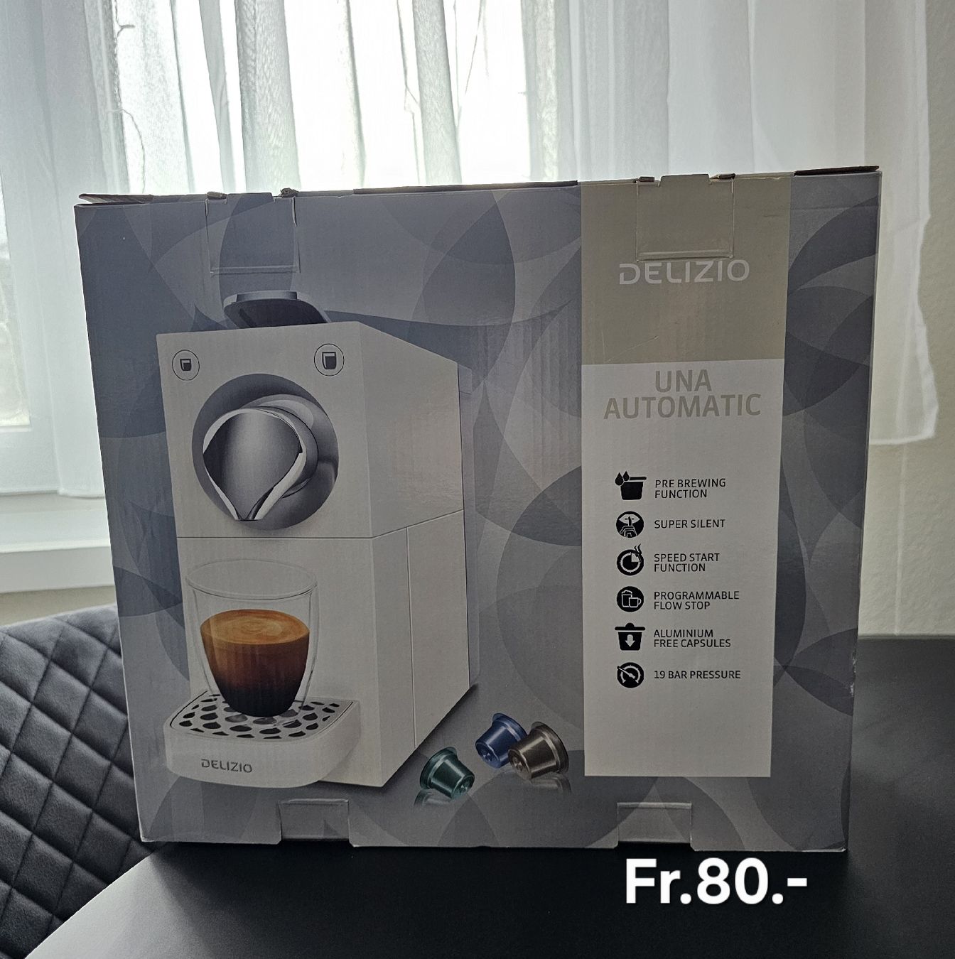 Delizio Macchine per caffè & Macchine per espresso: Delizio Una Automatic Kaffeemaschine – Nuovo e nell'imballaggio originale da Zürich venduto da sav_8c2f