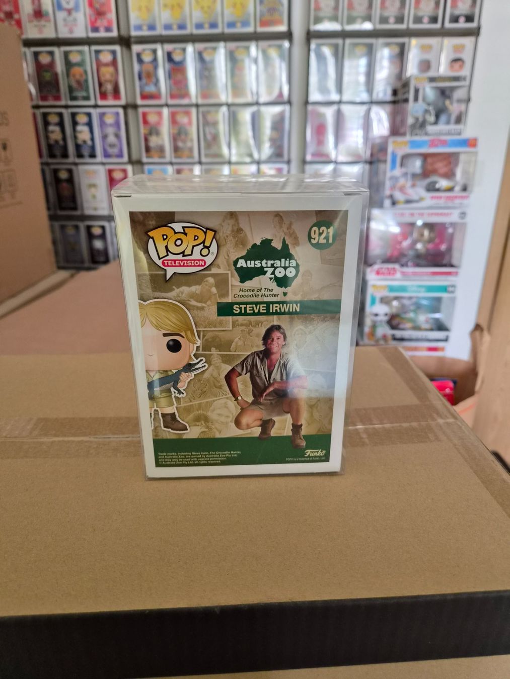 Funko Figuren: Funko Pop Steve Irwin #921 – Chase Edition – Neu und originalverpackt aus Sisseln AG von schenk-figuren 2