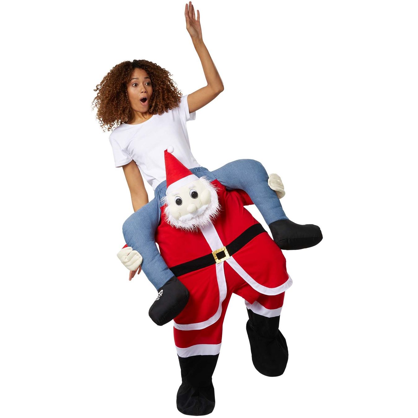 Costumi: Huckepack-Kostüm Weihnachtsmann – Nuovo (secondo la descrizione) da Murten venduto da Roland.Kemmer.AG 2