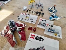4x Lego Star Wars Sets Neuware ab 1.-