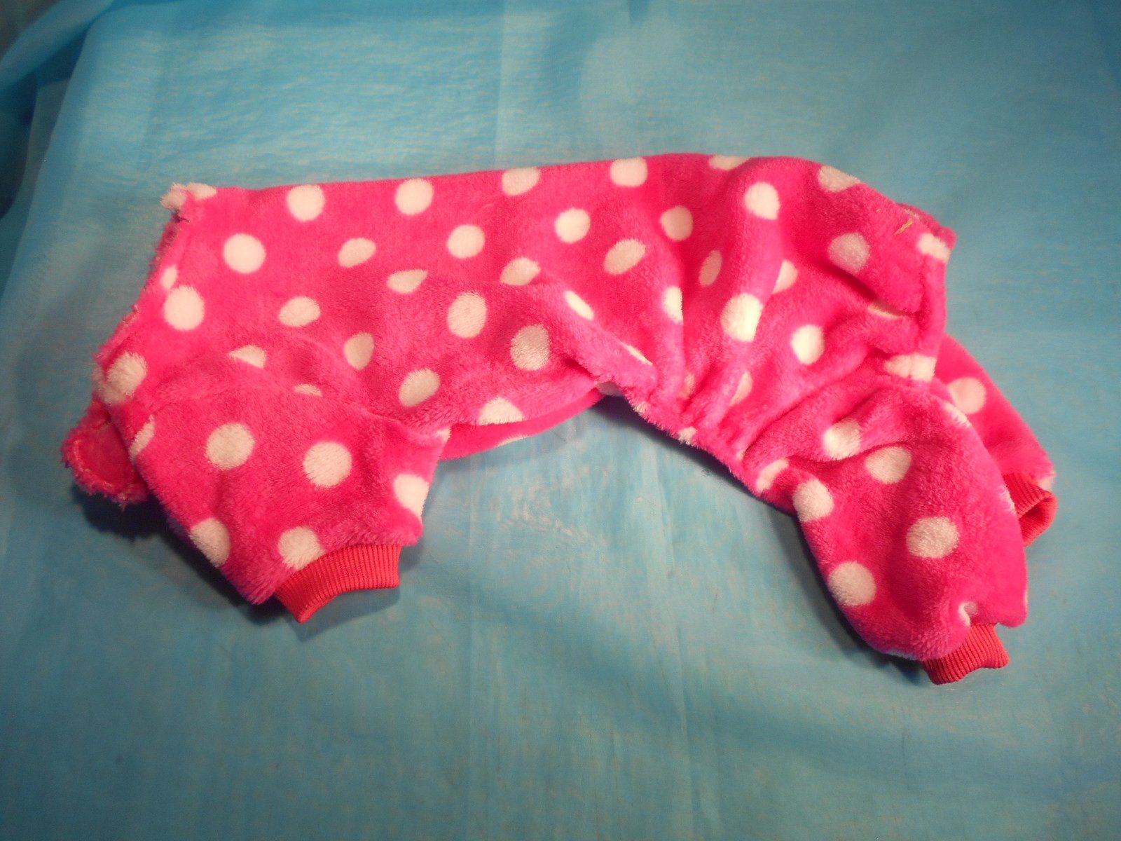 Abbigliamento: Hundemantel, Plüsch, pink, RL: 40cm – Usato da Bellach venduto da JingleCherry