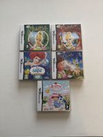 Lot 5 jeux Nintendo DS - Disney Fées, Sirène & Charlotte…