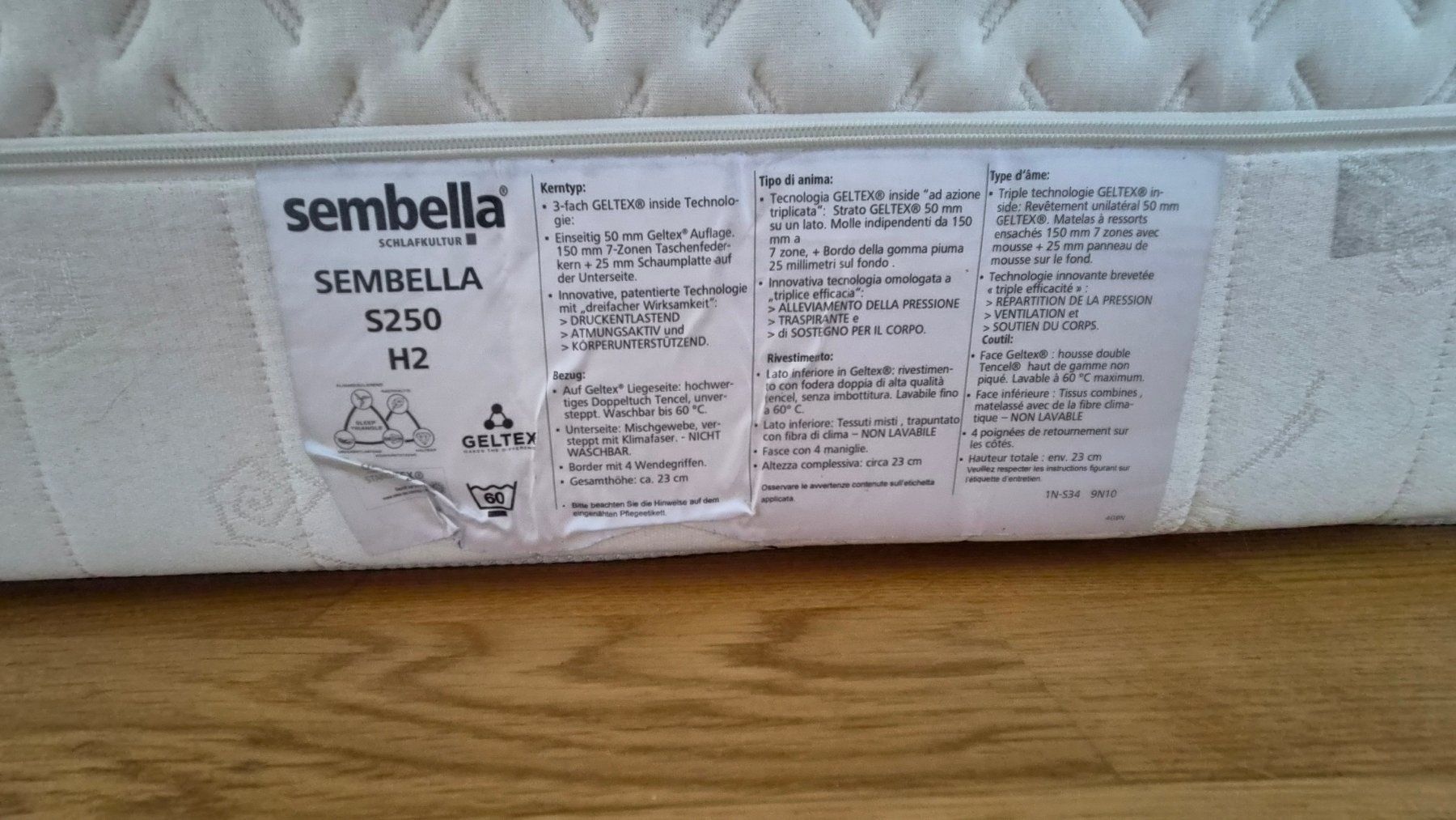 Matelas: Matratze GELTEX 160x200 cm – D'occasion à Winterthur par Lecrae 3
