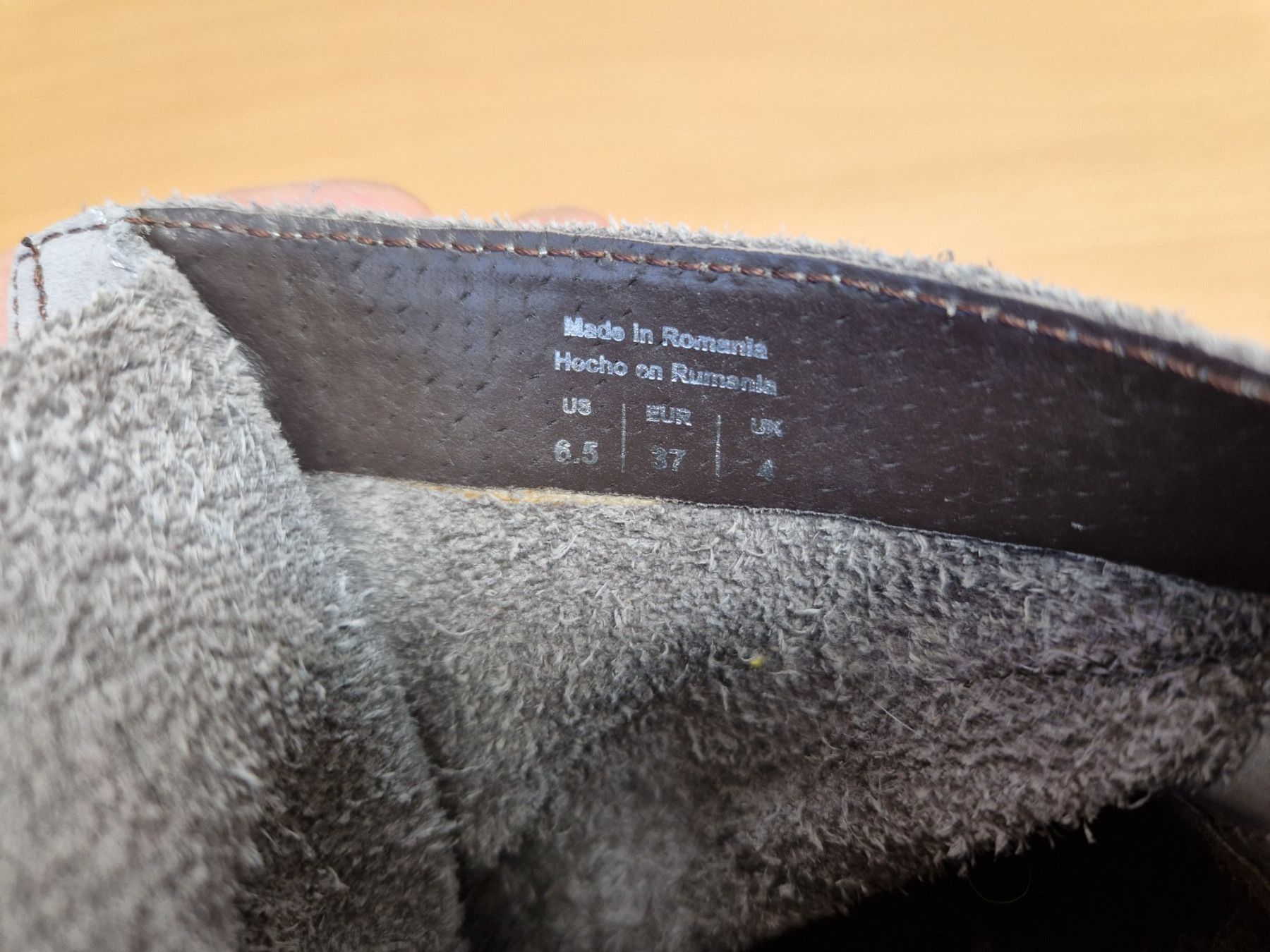Damenschuhe: Stiefeletten, Schnürstiefel grau Gr. 37 – Gebraucht aus Nebikon von Japostyle 5
