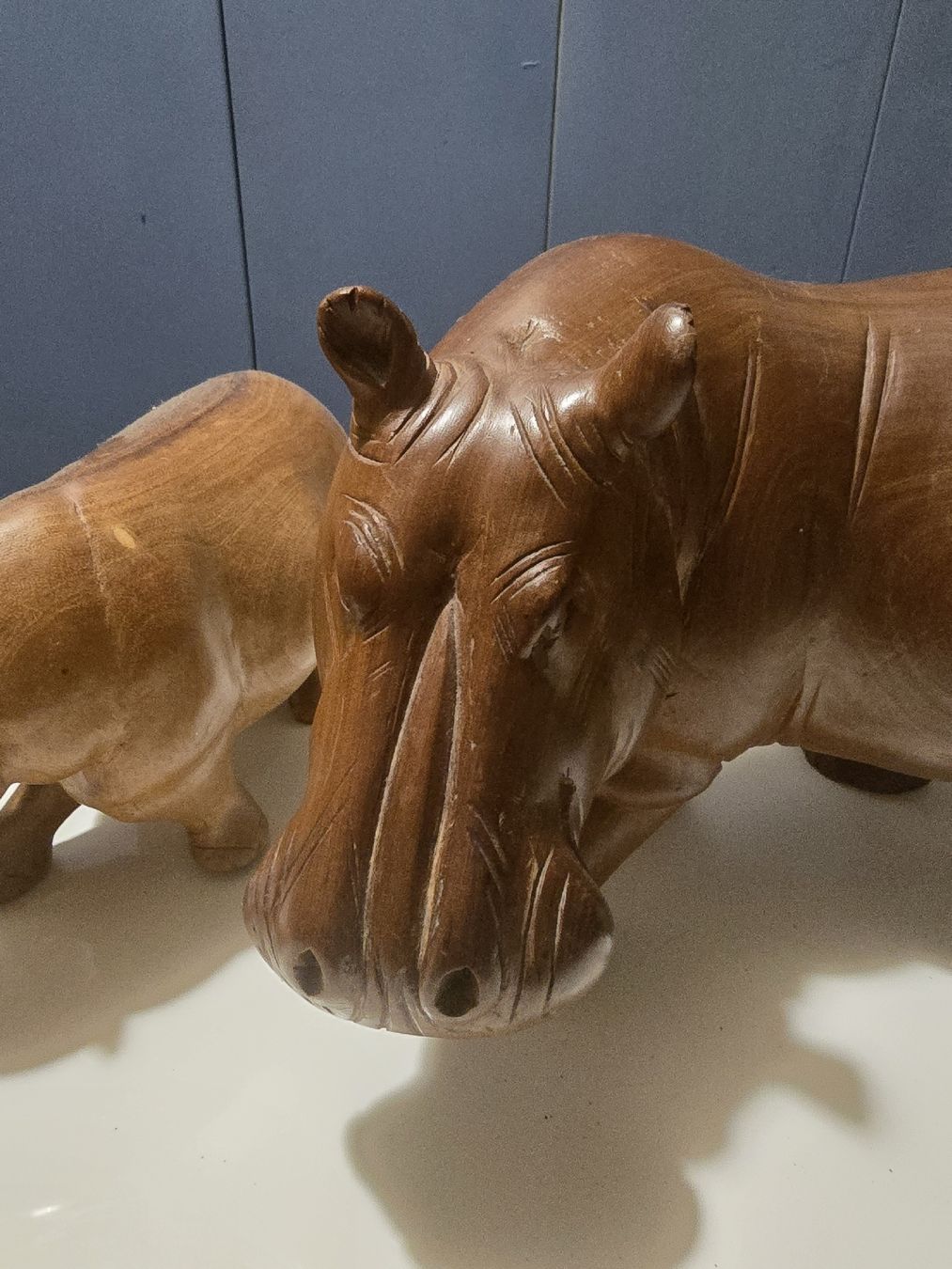 Statuette: zwei schöne Flusspferde – Usato da Biel/Bienne venduto da alexriveros2 2