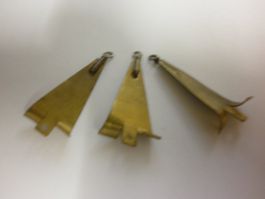 (COPIE) 3 anciennes hélices 33 mm Propeller