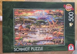 Puzzle Adventskalender 500 Teile 