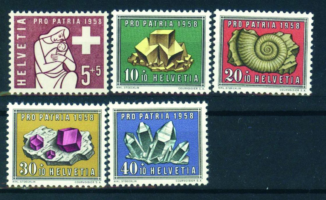 Tutti i francobolli: 1958, Pro Patria ** (1) – Usato da Willisau venduto da Vollstempel