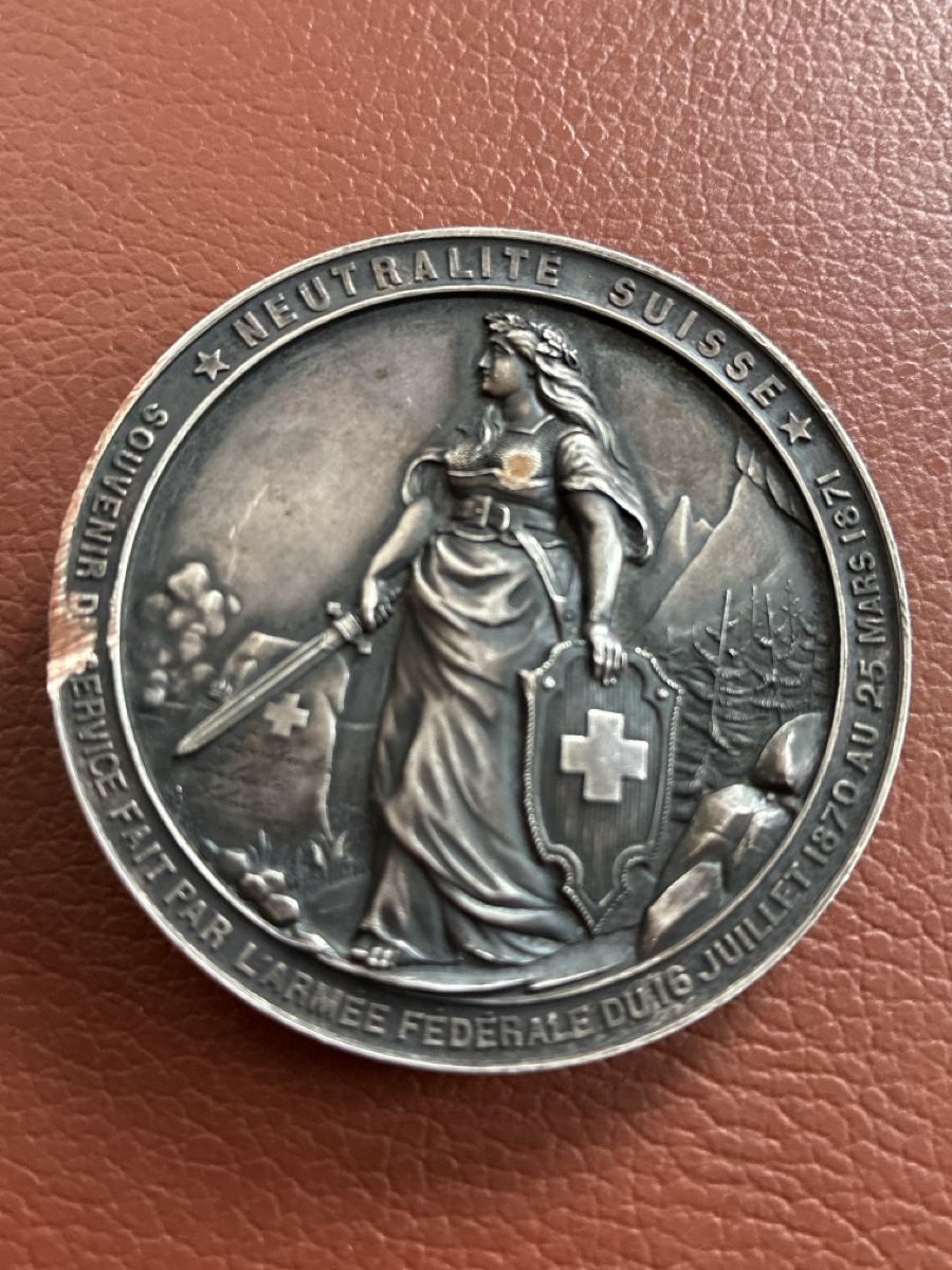 Medaillen: Medialle Commemorative Genevois – Gebraucht aus Hittnau von PfiHi01 1