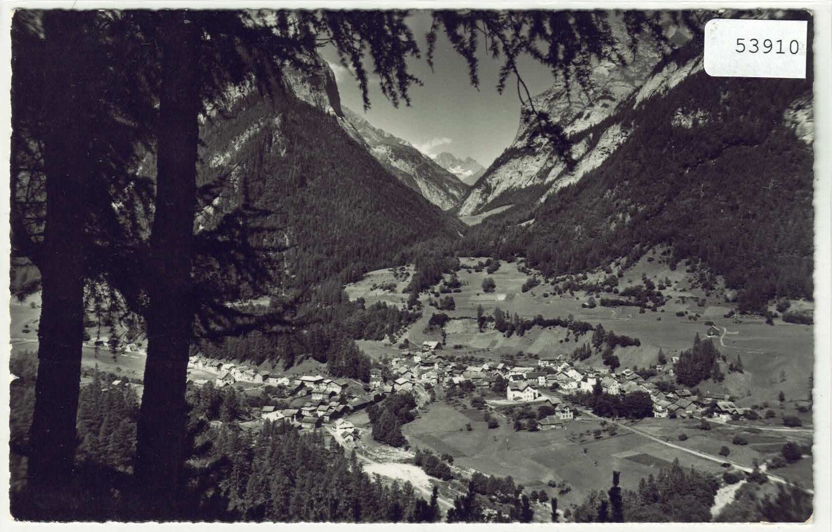Cartoline postali: Vättis - Generalansicht – Usato da Ettingen venduto da Kartenplanet