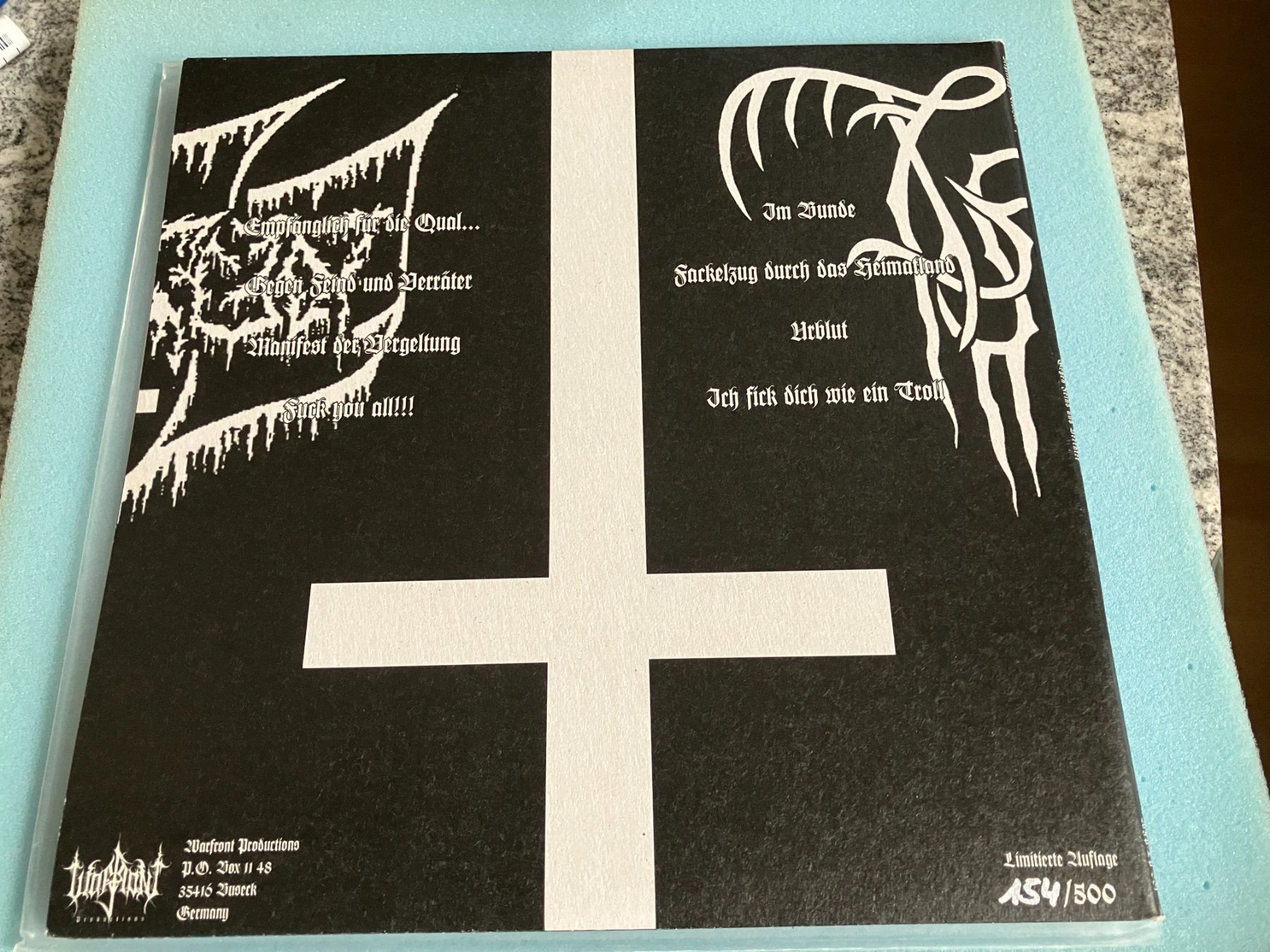 Dischi in vinile: Vergeltung/ Trollzorn – Usato da Aarwangen venduto da Jukebox3 2
