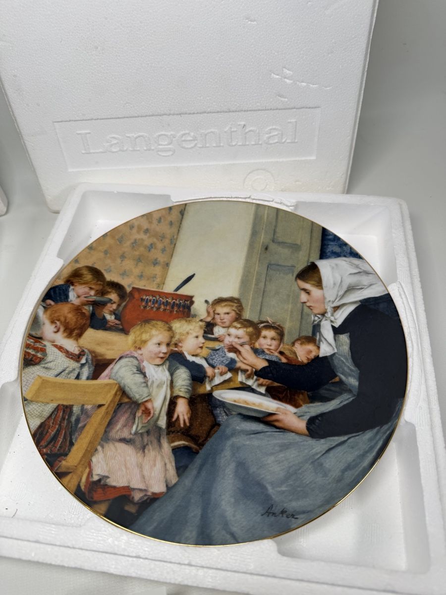 Piatti: Albert Anker Langenthal Sammelteller 3 Set mit Box 86,87,88 – Nuovo (secondo la descrizione) da Rombach venduto da vir_2dsd 5