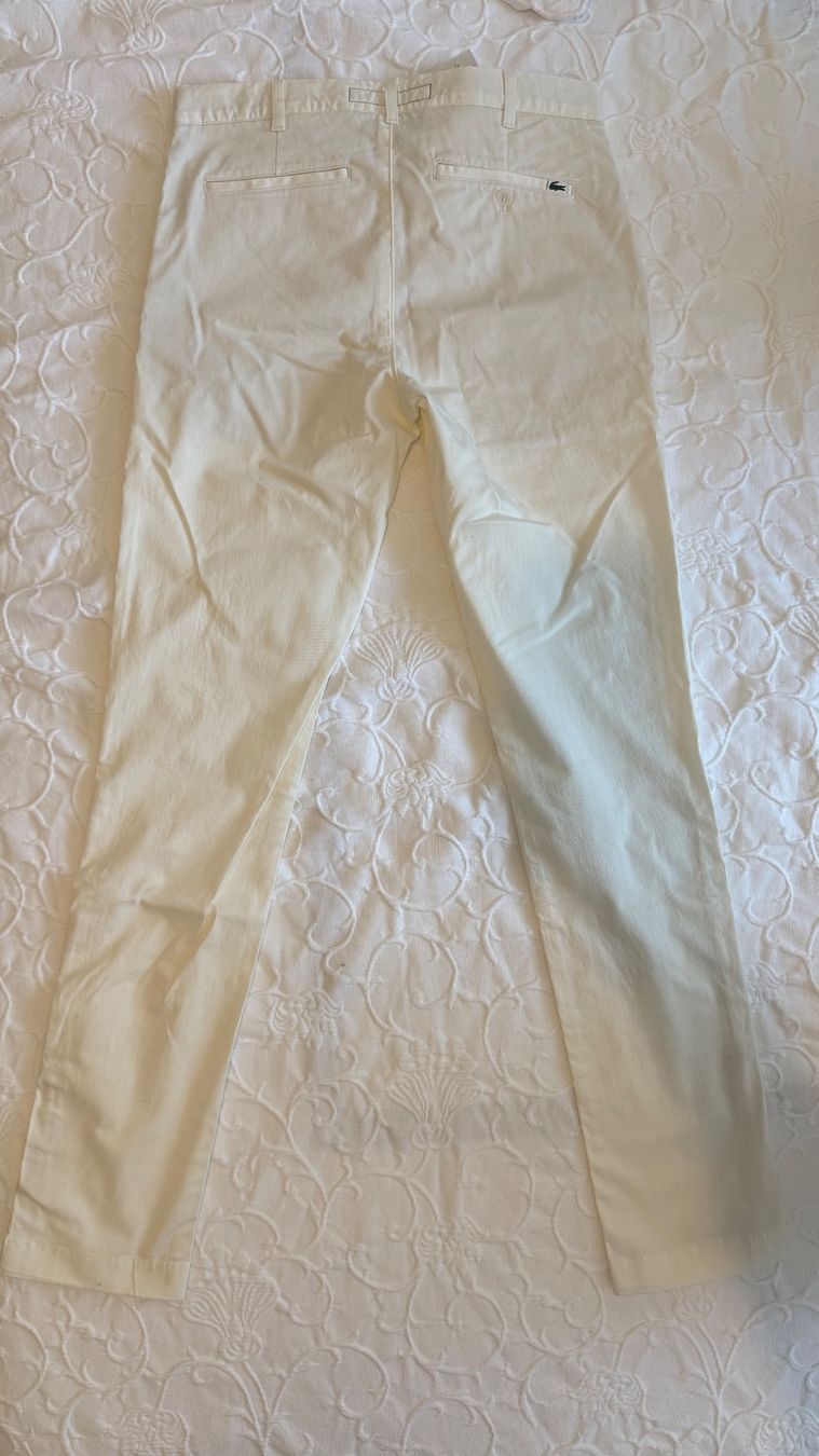 Lacoste Hosen: NEUE Lacoste Slim Fit Chino-Hose – Gebraucht aus Baden von ovi_85bh 1