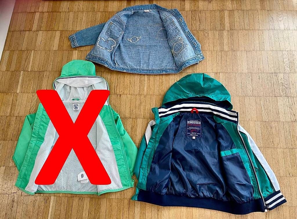 Vestes & Manteaux: zwei Jacken Grösse 92/98 oder 104 – D'occasion à Zürich par giovannisp 1