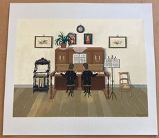 Serigrafie, Siebdruck von Micheline Boyadjian   (ID b2745)