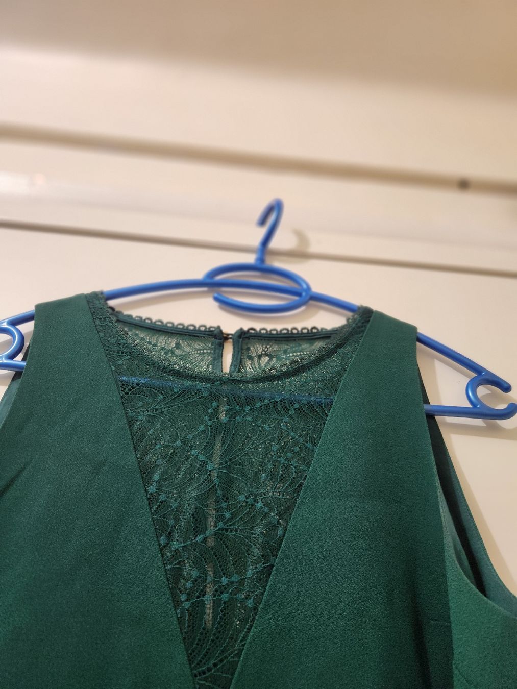 Sezane Vestiti: Robe SÉZANE dentelle vert taille 38  – Usato da Niedergösgen venduto da Eva2410 4