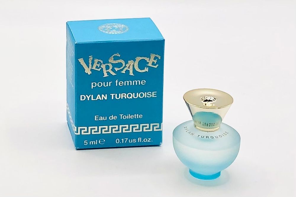 Miniature Versace - Dylan Turquoise Eau de Toilette 5 ml (Gebraucht) in ...
