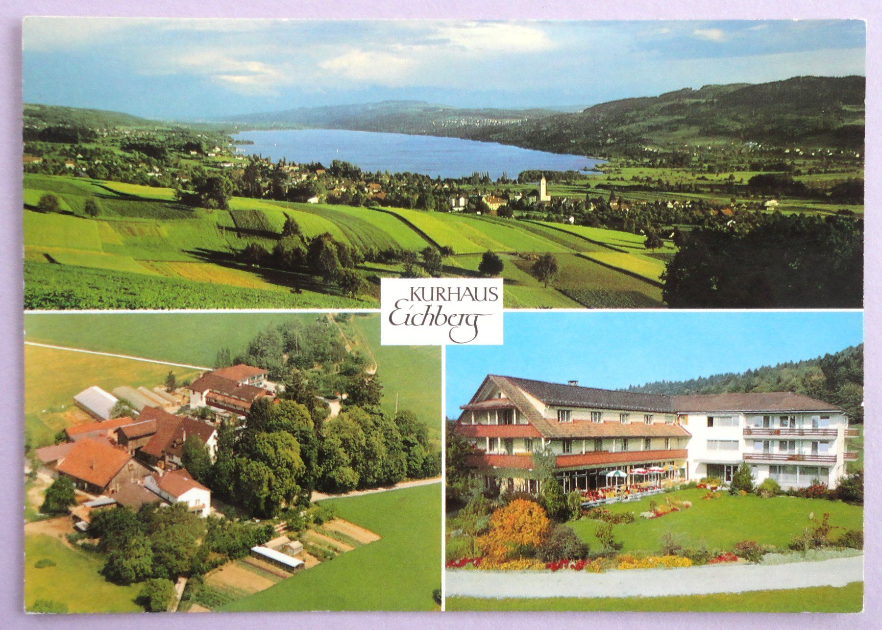 Cartoline postali: Seengen AG, Kurhaus Eichberg 600 m ü.M. – Usato da Fétigny venduto da Billy2miny