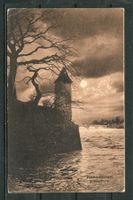 Rheinfelden Messerturm  Mondschein Karte  1921