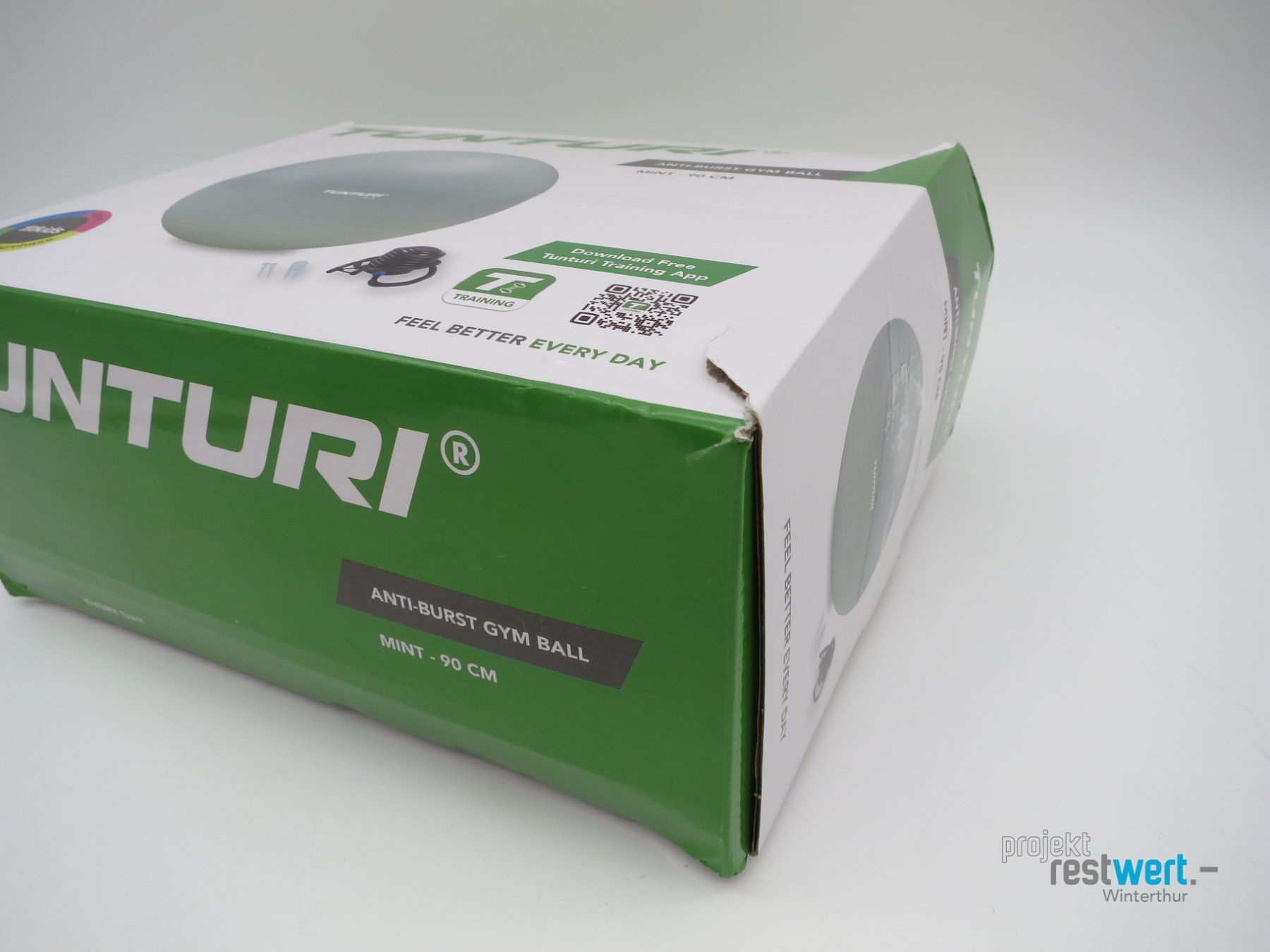 Tunturi Bälle: TUNTURI Gymnastikball 90 cm – Neu (gemäss Beschreibung) aus Winterthur von Restwert_Winterthur 6