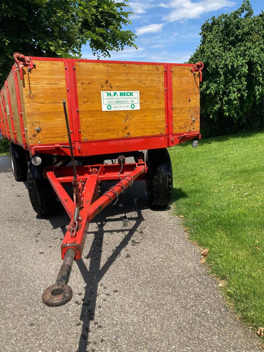 Rimorchi: Getreidewagen Beck – Usato da Riggisberg venduto da Simon0910 1
