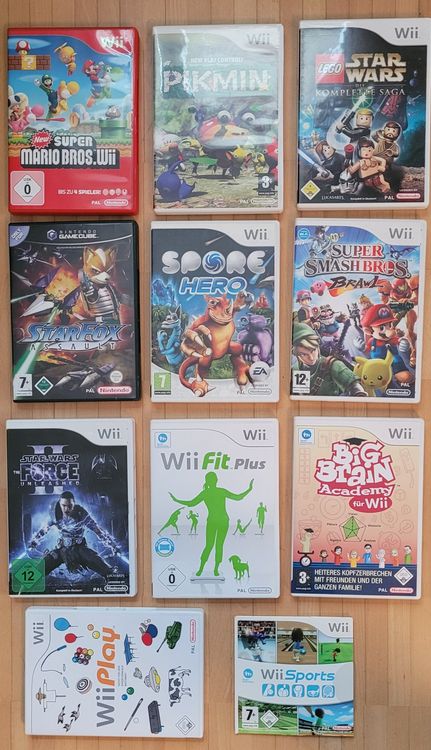 Wii Konsole mit viel Zubehör: Balance Board, Spiele, etc. 4