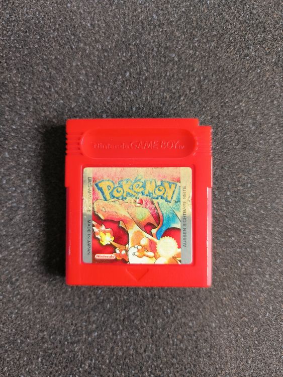 Pokémon Rote Edition Nitendo Game Boy (Gebraucht) in Fisibach für CHF ...