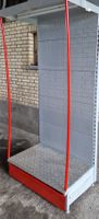 Lochwand beleuchtet mit Schublade und Haken 3 x Gestellwand