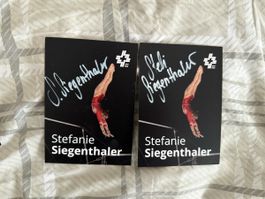 Autogrammkarte Stefanie Siegenthaler mit Unterschrift 2 Stk