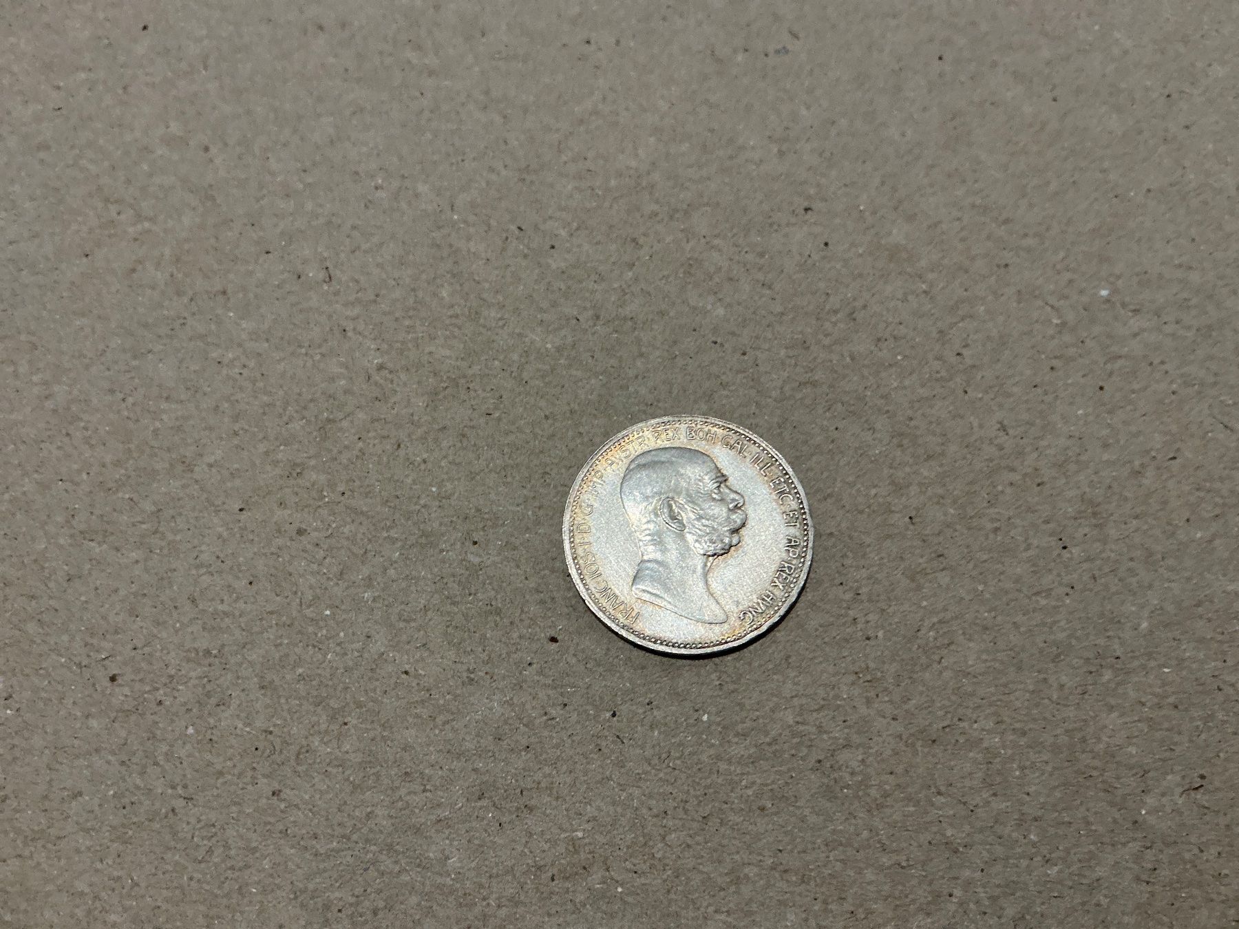 Alle Münzen: 1 Krone k.u.k 1908 – Gebraucht aus Oberurnen von Numi2000 1